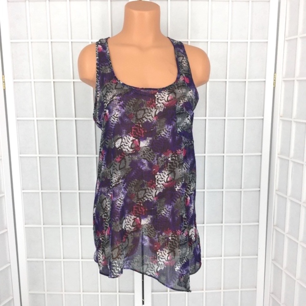 Miley Cyrus Max Azria Racerback Top - Picture 5 of 8